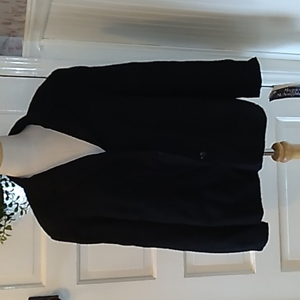 Maggie Mcnaughton Black 20w Nwt Coat